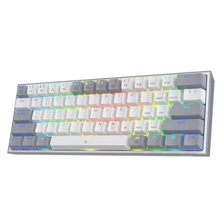 REDRAGON MECH KEY K-617 RGB WHYTE-GRY ARABIC REDRAGON MECH KEY K-617 RGB WHYTE-GRY ARABIC